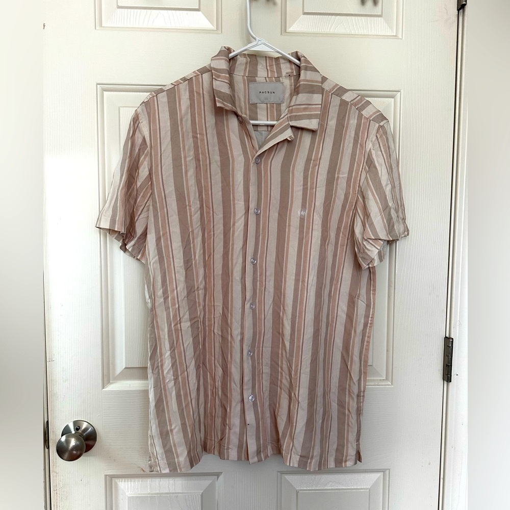 Pacsun Button up T-Shirt